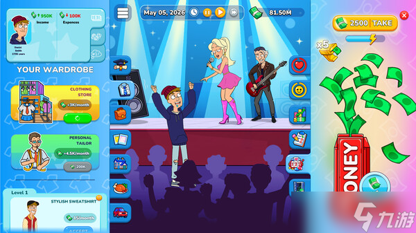 《Mr. Billion: Idle Rich Tycoon》8月1日正式發(fā)售 Steam國區(qū)售價(jià)公布