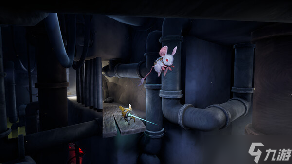 双人本地合作游戏《Wires And Whiskers》8月1日正式登陆Steam平台