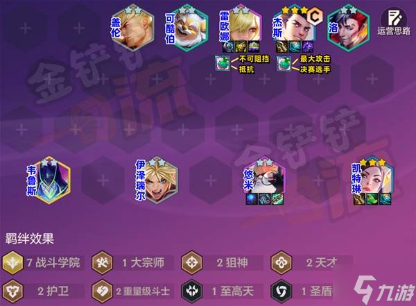 《金铲铲之战》S15学院杰斯阵容推荐