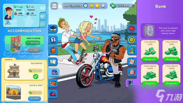 财富大亨模拟游戏《Mr. Billion: Idle Rich Tycoon》8月1日正式发行