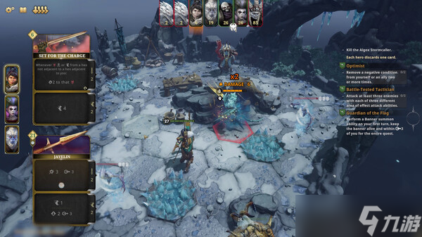 暗黑奇幻战术RPG游戏《霜港迷城》7月31日在Steam商店正式上架