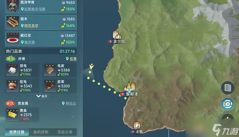 大航海时代传说怎么投资 港口投资奖励详细解析
