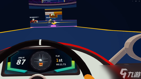 VR卡丁车竞速新作《MEGARACER QUANTUMRUSH》8月1日在Steam开启