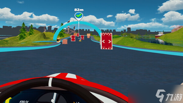VR卡丁车竞速游戏《MEGARACER QUANTUMRUSH》8月1日Steam发售