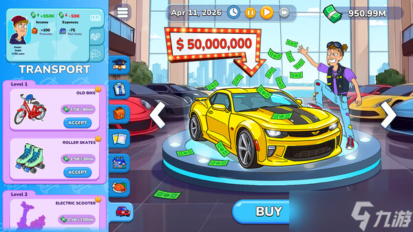 财富大亨模拟游戏《Mr. Billion: Idle Rich Tycoon》8月1日正式发行