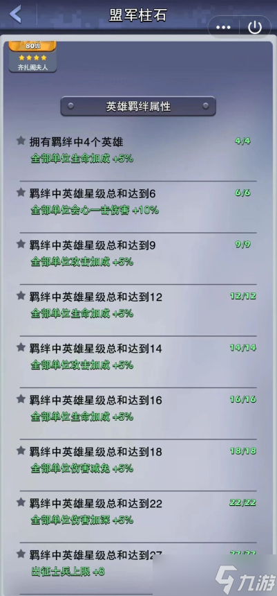 口袋奇兵英雄羁绊升星优先级建议