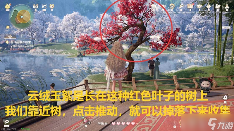 无限暖暖且寄浮生梦任务 采集玉絮清洁白鹭在哪里攻略