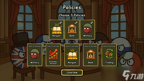 策略游戏《Countryballs: Power Protocol》正式上线