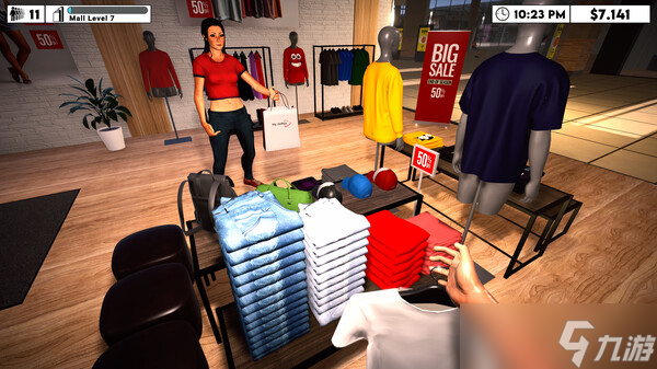 模拟经营游戏《Mall Simulator 2025: Prologue》于7月30日在Steam平台正式发布