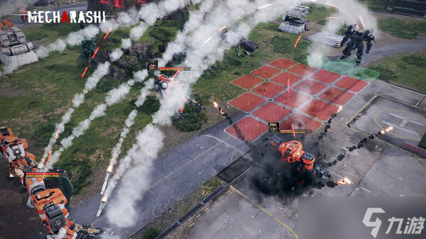 机甲回合制战略游戏《Mecharashi》在Steam正式上线
