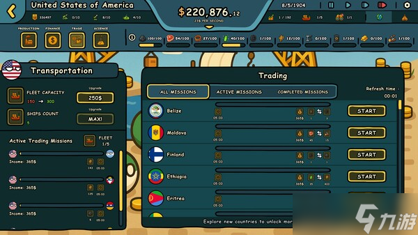 策略游戏《Countryballs: Power Protocol》正式上线