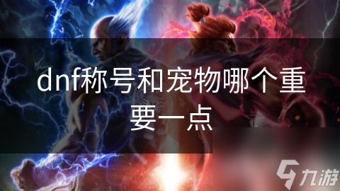 dnf称号和宠物哪个重要一点
