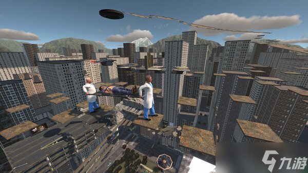 双人合作3D平台新作《担架拍档》于8月8日在Steam商店正式上架