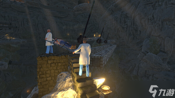 双人合作3D平台新作《担架拍档》于8月8日在Steam商店正式上架