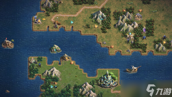 战棋策略类的模拟战争新作《旗帜与战火》于8月8日在Steam商店正式上架