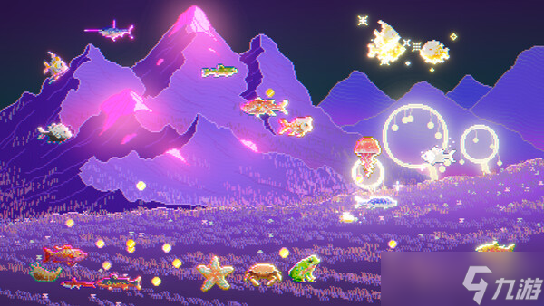 放置挂机收集生物游戏《FISHTOPIA 深海物语》8月7日在Steam正式发售
