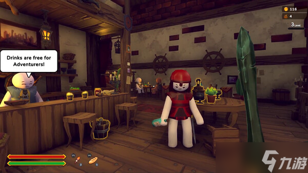 RPG-Lite冒险游戏《The RPG》8月7日登陆Steam平台