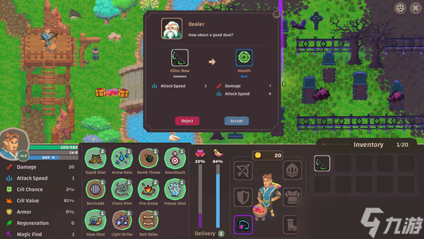 像素风2D Roguelike游戏《Village Defenders》正式上线