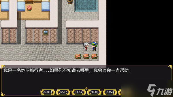 JRPG冒险游戏《正交火焰》8月7日在Steam正式发行