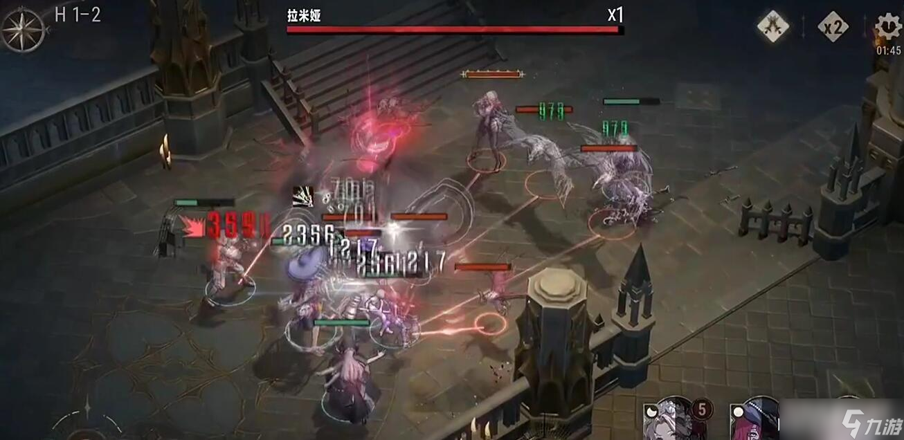 《银与绯》战斗系统