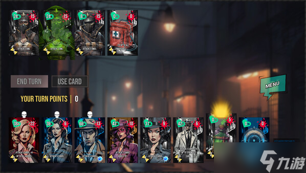策略卡牌游戏《Noir Lords》8月8日在Steam正式发布
