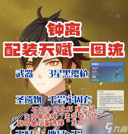 原神13版本钟离角色攻略——解锁钟离的无限可能（打造最强钟离的攻略指南）