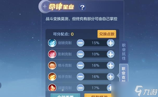 云上城之歌职业克制