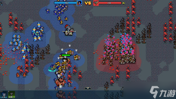 小兵对冲的策略游戏《帝国游戏：像素英雄》于8月9日在Steam平台正式发布