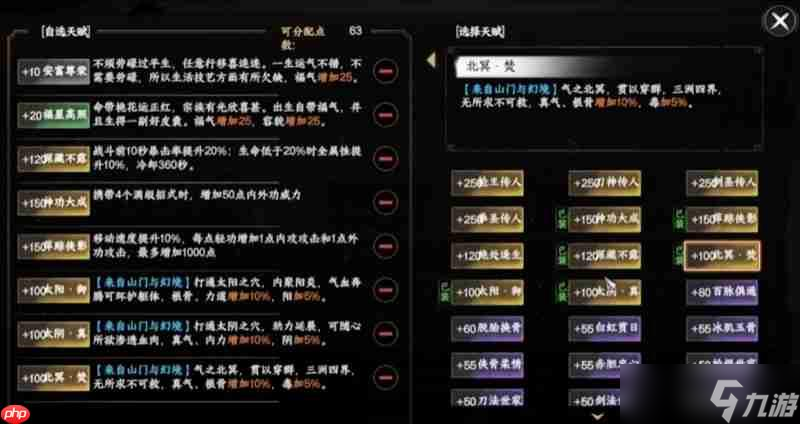 <a id='link_pop' class='keyword-tag' href='https://www.9game.cn/xyzjh2/'>下一站江湖2</a>怎么加点 属性分配技巧详细解析