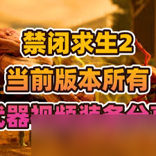 禁闭求生2如何获取独特武器饰品
