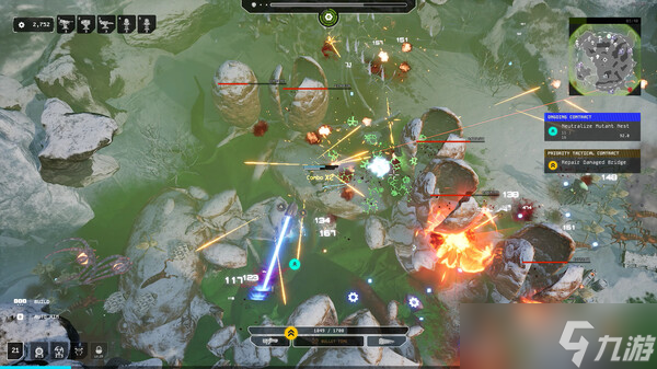 肉鸽俯视角射击游戏《末日核心: 机甲幸存者》8月8日在Steam正式发布