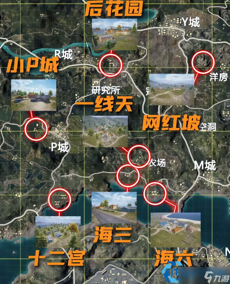 跳伞必争之地！全网最全地图资源点解析与落点战术
