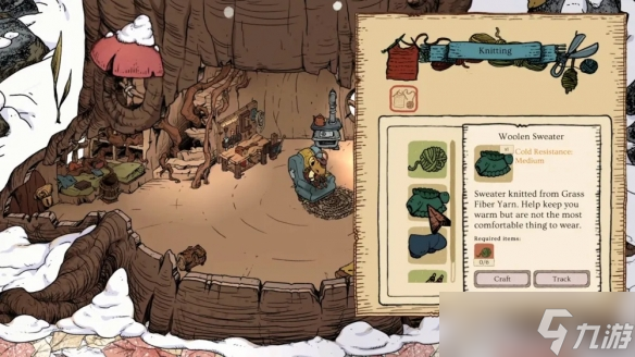 温馨林地生存新作《寒冬暖窝 Winter Burrow》登陆