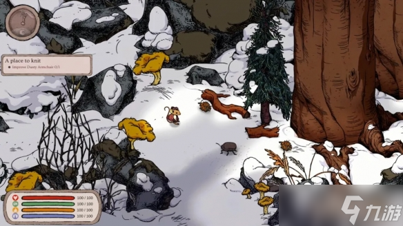 温馨林地生存新作《寒冬暖窝 Winter Burrow》登陆