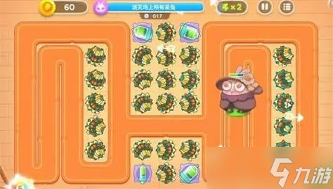 如何在保卫萝卜游乐场2中高效赢得金萝卜