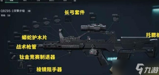 三角洲行动QBZ95-1突击步枪战场配置