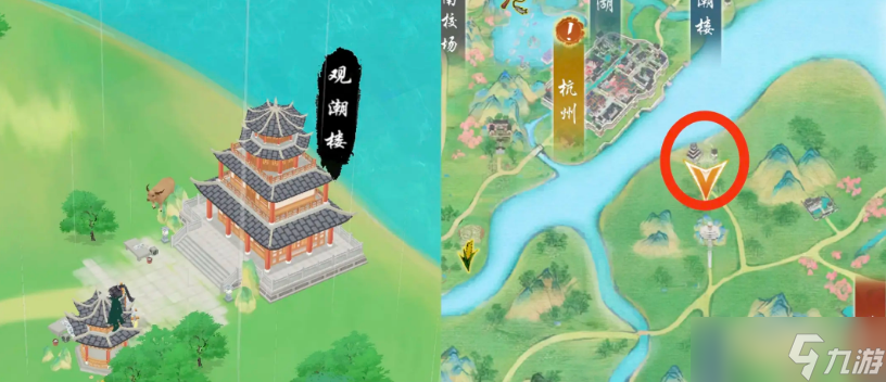 华夏千秋江南越州建筑隐藏奖励获取图文攻略