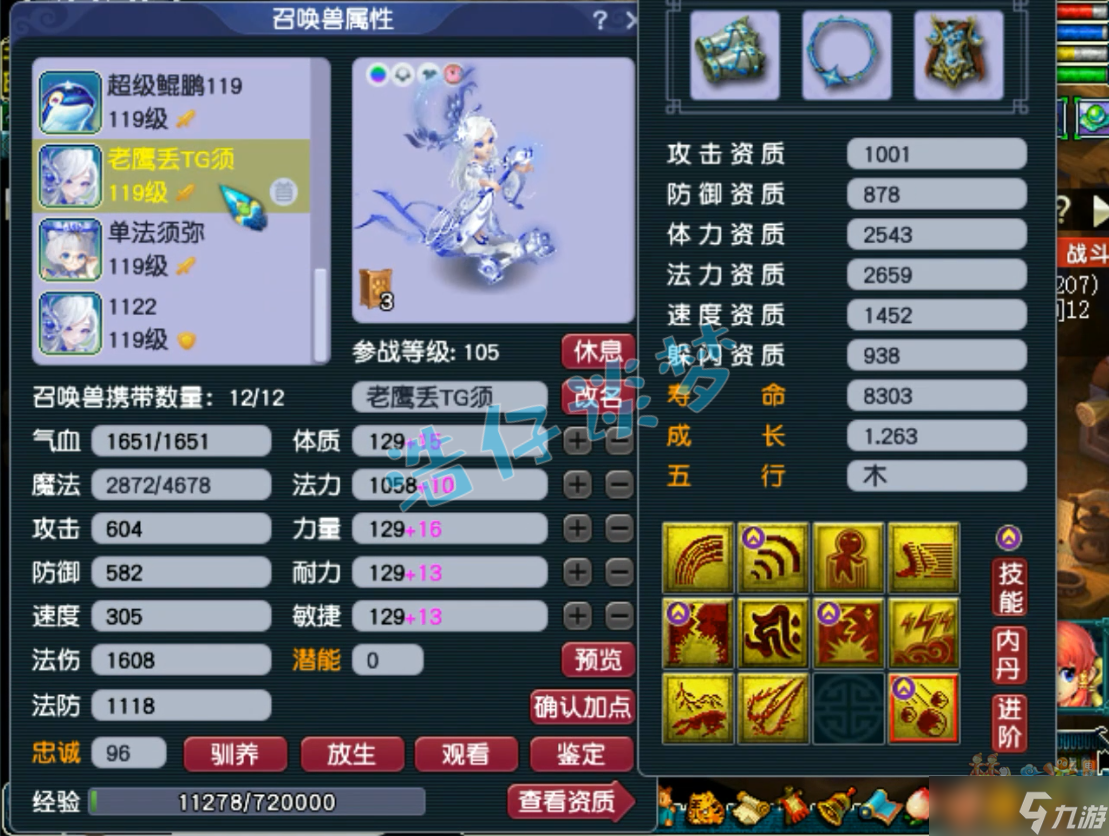 梦幻西游:109顶级女儿村，7只神马宠堪称封系天花板！