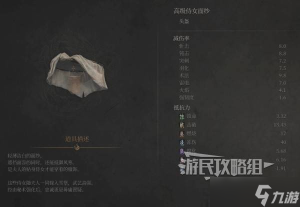 明末：渊虚之羽《明末渊虚之羽》高级侍女套装属性及获取方法