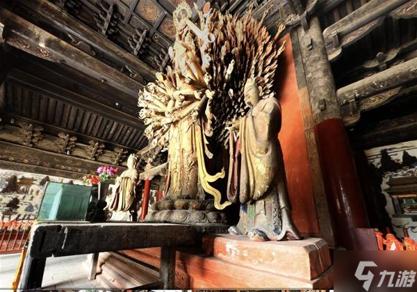 《明末渊虚之羽》唐王行宫与实景对比 一比一复刻平武报恩寺