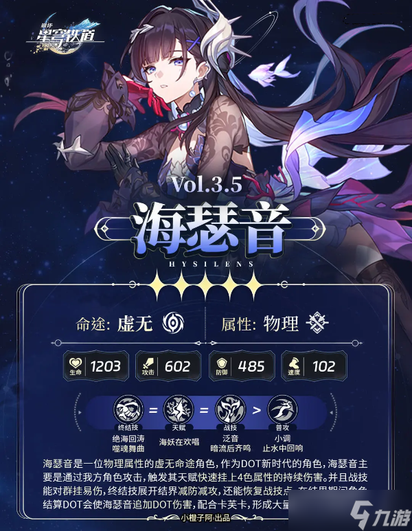 崩坏星穹铁道3.5海瑟音养成解析一图流攻略