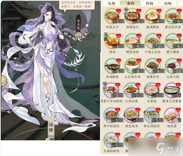 华夏千秋女性绝代NPC喜好分享
