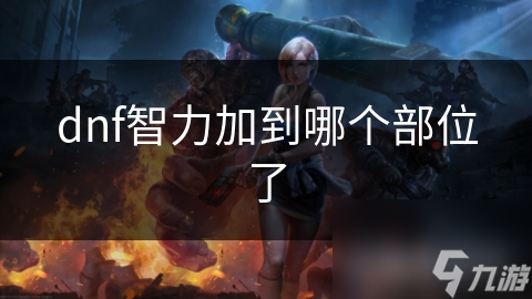 dnf智力加到哪个部位了
