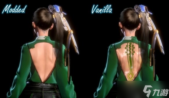 必看！《剑星》红宝石 / 翡翠露背礼服 MOD 来袭，一秒变身宴会焦点