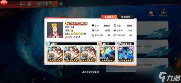 航海王PVP角色强度榜：版本天花板与平民战神全解析