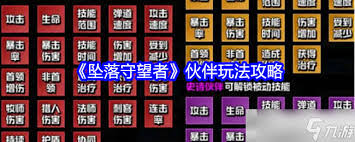 坠落守望者游戏常见问题解答