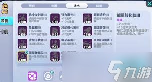 蛋仔派对极光女神怎么出装