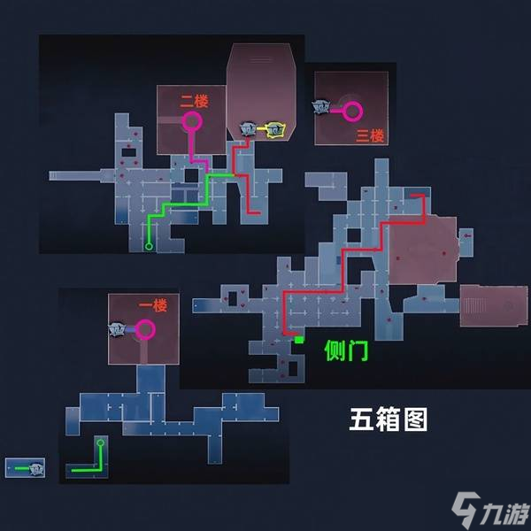 《超自然行动组》昆仑秘境极限侧门在下地图小抄