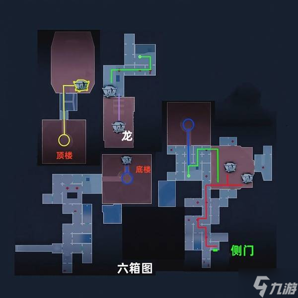 《超自然行动组》昆仑秘境极限侧门在下地图小抄