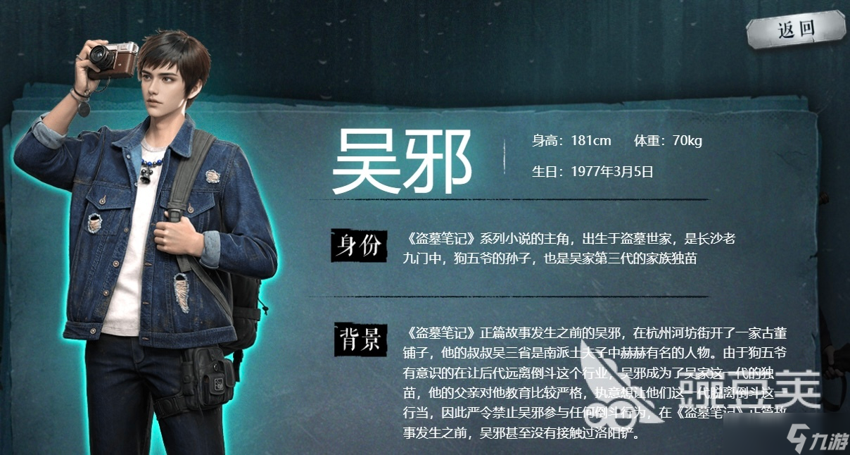 盗墓笔记启程主角介绍 盗墓笔记启程主角是谁